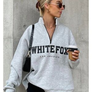 Whitefox boutique oversized sweatshirt.
